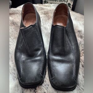 Sandro Black Leather Men's Loafers Size 9.5